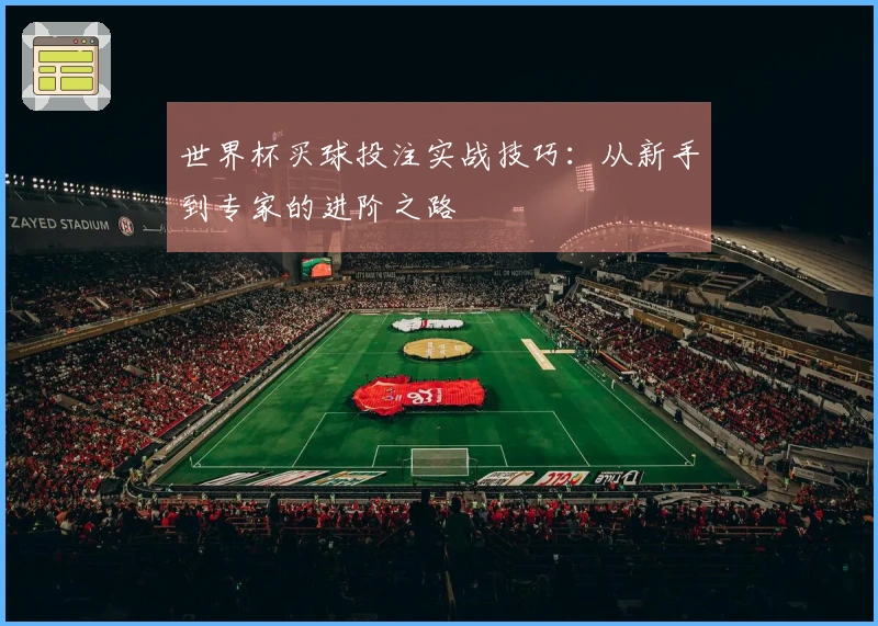 世界杯买球投注实战技巧：从新手到专家的进阶之路